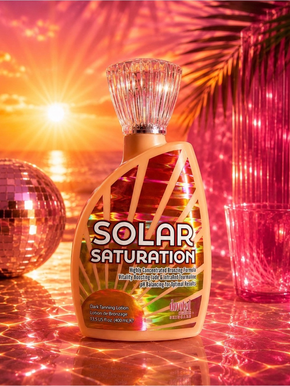 Devoted Creations Solar Saturation Dark Tanning Lotion
